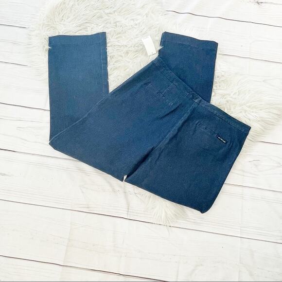 New York & Company Studio Blue Denim Boot Cut City Stretch Jeans Size 16 Petite - Picture 2 of 5